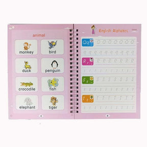 Caderno De Caligrafia Reutilizável